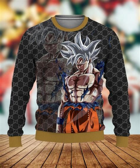 gucci dragon ball z sweater